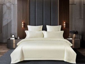 Комплект постельного белья Семейный, хлопковый жаккард 2218-7