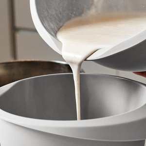 Миска для взбивания «Кулинар» 5,3л (серый) без крышки