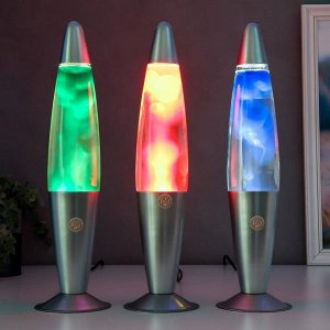 Лава-лампа «Капли» Е14, воск МИКС h=41 см RISALUX