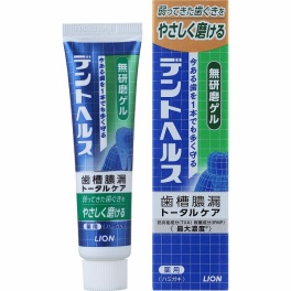 Гелевая зубная паста "Dent Health Smooth Gel" для  профилактики опущения, кровоточивости десен и неприятного запаха изо рта