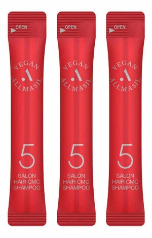 Восстанавливающий шампунь для волос  с церамидами AllMasil 5 Salon Hair CMC Shampoo