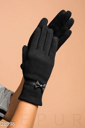 Теплые демисезонные перчатки