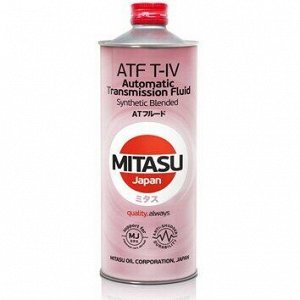 Масло трансмиссионное Mitasu ATF T-IV, полусинтетическое, для АКПП Toyota, 1л, арт. MJ-324/1