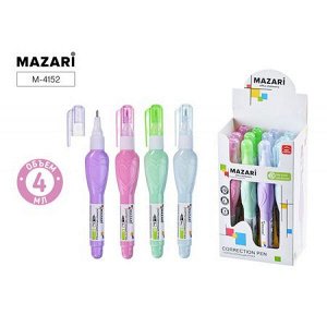 Корректор-ручка  4 мл M-4152 Mazari