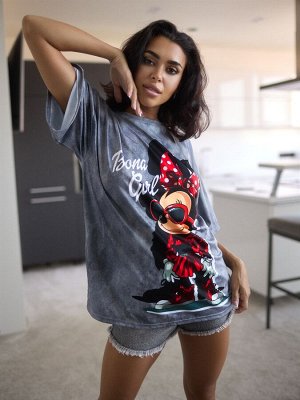 Футболка Bona Fashion: OVERSIZE T-shirt "My Minnie"