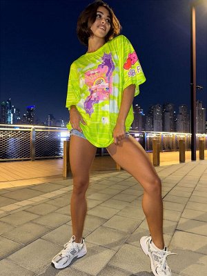 Футболка Bona Fide: OVERSIZE T- shirt JOY "Green"