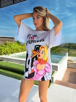 Футболка Bona Fashion: OVERSIZE T- shirt "Princess"
