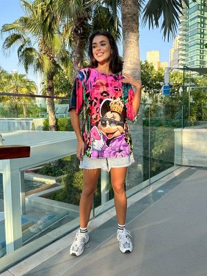 Футболка Bona Fashion: OVERSIZE T-shirt "Vivid"