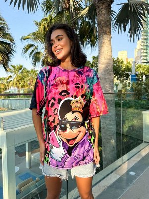 Футболка Bona Fashion: OVERSIZE T-shirt "Vivid"