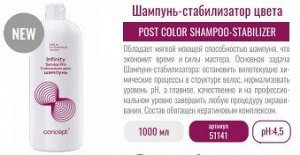 Шампунь-стабилизатор цвета, 1000 мл INFINITY SERVICE PRO сервисные продукты Сoncept (Концепт)