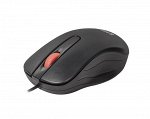 Проводная оптическая мышь Defender Point MM-756, 3 кнопки, 1000 dpi, черный, 52756 recommended
