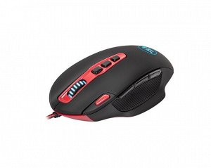 Беспроводная игровая мышь Redragon Shark 15м,10 кнопок,7200dpi, черная, 74828