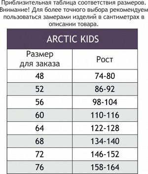 Arctic kids, Зимний детский полукомбинезон с утеплителем Arctic kids