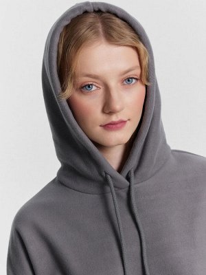 Худи женское серое