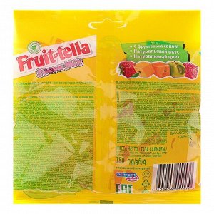 Мармелад Fruittella "Звери MIX", со вкусом фруктов, 150 г