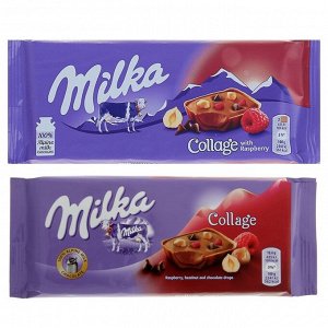 Шоколад Milka Collage Fruit, 93 г