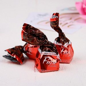 Конфеты шоколадные «Самой лучшей маме», с клубникой, 90 г