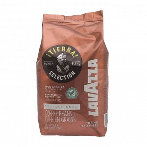Кофе зерновой LAVAZZA Tierra, зерновой, средняя обжарка, 1 кг
