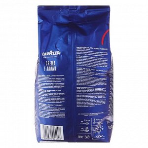 Кофе Lavazza Crema Aroma Espresso, зерновой, средняя обжарка, 1 кг