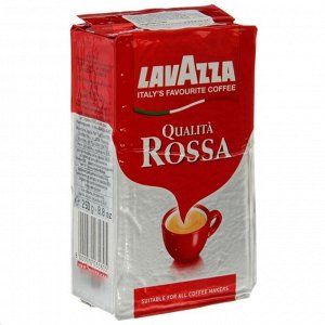 Кофе молотый LAVAZZA Rossa, 250 г