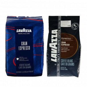 Кофе Lavazza Gran Espresso, зерновой, средняя обжарка, 1 кг