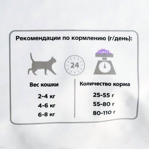 Акция! Сухой корм PRO PLAN для стерилизованных кошек, индейка, 2.4 + 0.6 кг