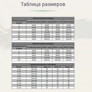 Размерная сетка