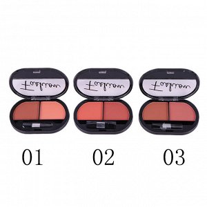 FARRES 2010-01 Румяна для лица двухцветные Fashion Blush