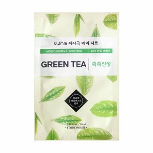 ETUDE HOUSE Маска тканевая с экстрактом зеленого чая 0.2 Therapy Air Mask Green Tea
