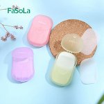 FaSola Антибактериальные салфетки-мыло 50 шт
