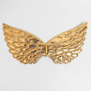 Карнавальные крылья «Ангелочек», для детей, цвет золотой