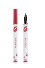 FARRES 5301-301 Карандаш для губ с эффектом татуажа с аппликатором (кораллово-красный)