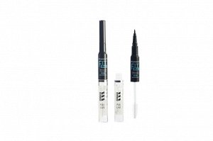 FARRES 6504 Гель для бровей фиксирующий + подводка фломастер (продукт 2в1) Fit me 2in1!