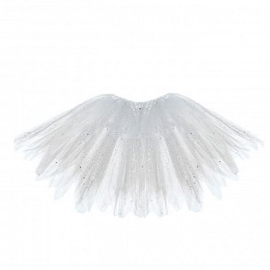 Карнавальная юбка «Блеск», 3-х слойная, 4-6 лет, цвет белый