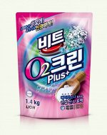 LION Кислородный отбеливатель &quot;Clean Plus&quot;, мягкая упаковка, 1,4 кг