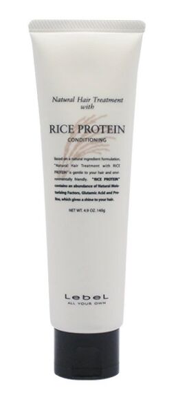 Lebel Hair treatment nhs with Rice protein - натуральная кондиционирующая маска для волос с протеином риса