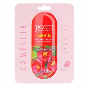 Ампульная тканевая маска с экстрактом камелии  Camellia Real Ampoule Mask