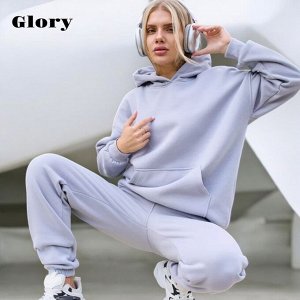 Костюм теплый на флисе голубой by ГОЛУБОЙ GLORY