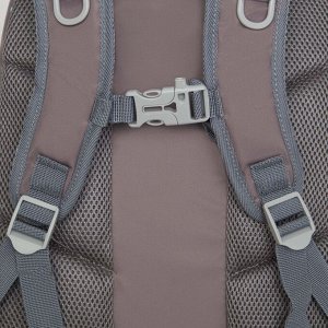 Рюкзак школьный GRIZZLY с карманом для ноутбука 13", анатомической спинкой, для девочки
