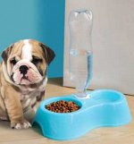 Миска с подставкой для бутылки