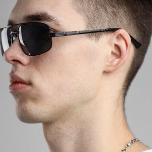 Очки солнцезащитные, черные, поляризованные, 54116, арт. 354.274