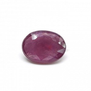 Кабошон рубин овал 9*12мм в ювелирной огранке, 4,45ct
