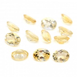 Кабошон из цитрина овал гр.7*9мм, 1,4ct