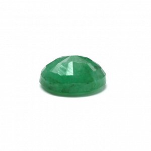 Кабошон изумруд овал 8*10мм в ювелирной огранке, 2,55ct