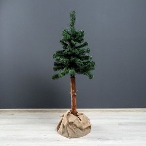Ель искусственная "Натуральное дерево", 120 см, d-24 см