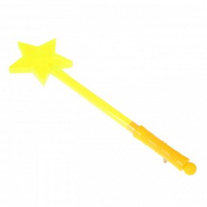 Световая палочка «Звезда», цвет жёлтый