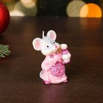 Свеча декоративная &quot;Мышка с фонариком&quot;, 5,5-4,5-8 см