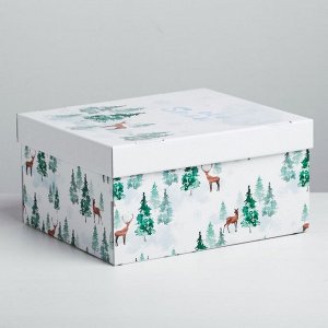 Складная коробка «Лесная сказка», 31,2 x 25,6 x 16,1 см