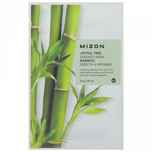 MIZON Тканевая маска для лица с экстрактом бамбука Joyful Time Essence Mask Bamboo