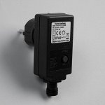Трансформатор для гирлянд 24V, 6 Вт, Н.Т. 2W, 8 режимов, чёрный